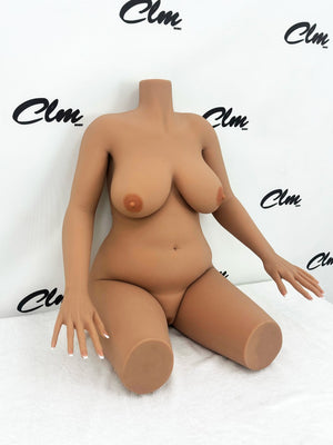 Torse ondulé poupée sexuelle (Climax Doll Classic 88cm F-Kupa TPE)