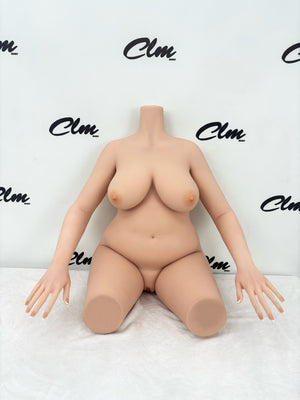 Torse ondulé poupée sexuelle (Climax Doll Classic 88cm F-Kupa TPE)