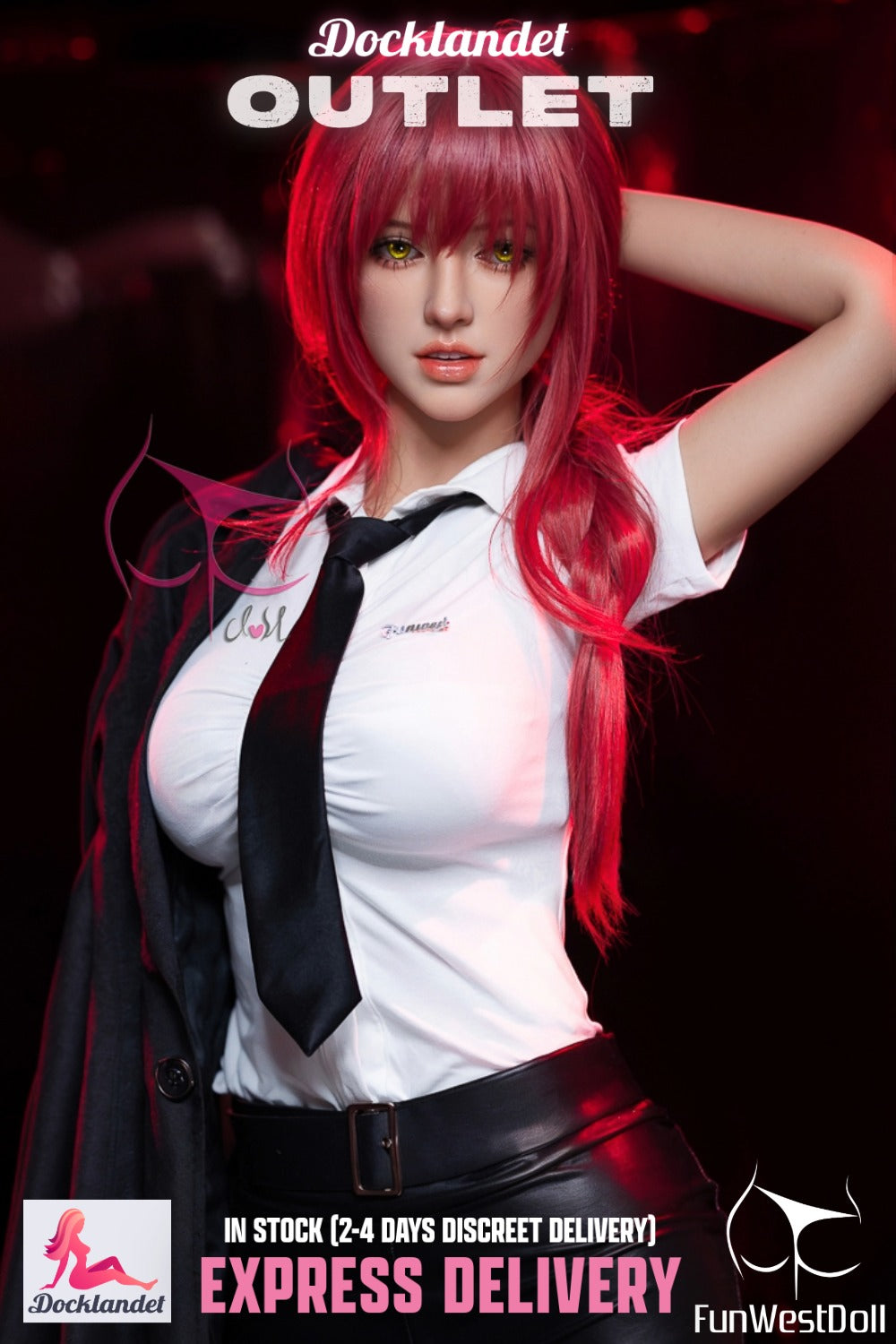 Chloé poupée sexuelle (FunWest Doll 162 cm (Coupe F #035 S-TPE) EXPRESS OUTLET