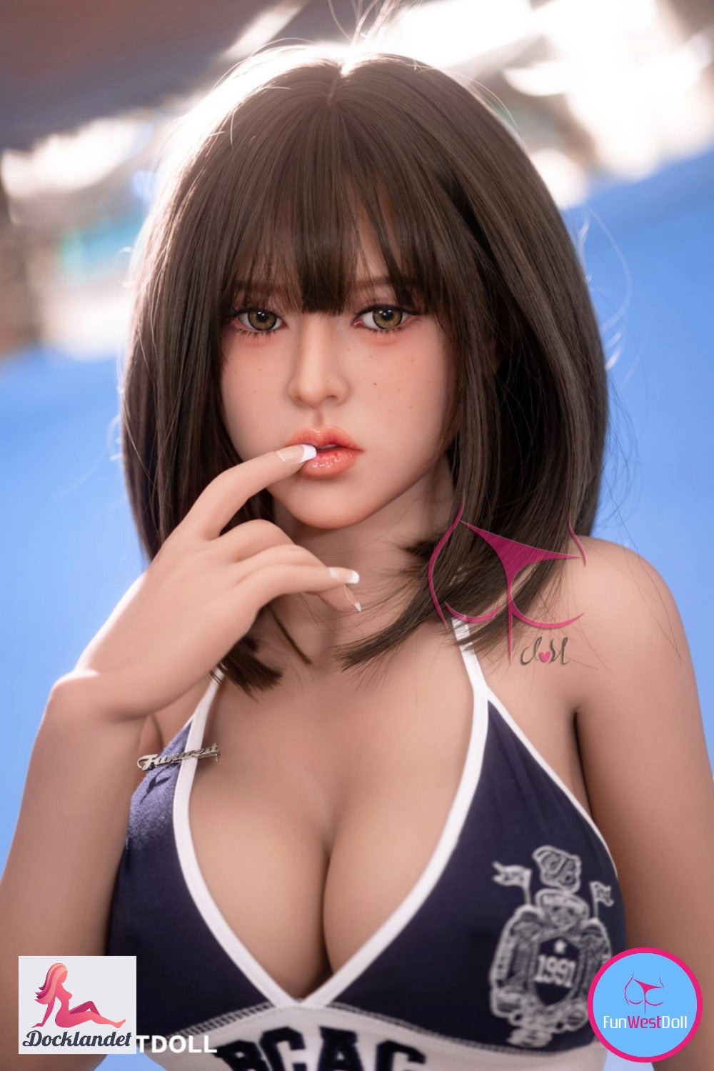 Darlene poupée sexuelle (Funwest Doll 155cm F-Kupa # 028 TPE)