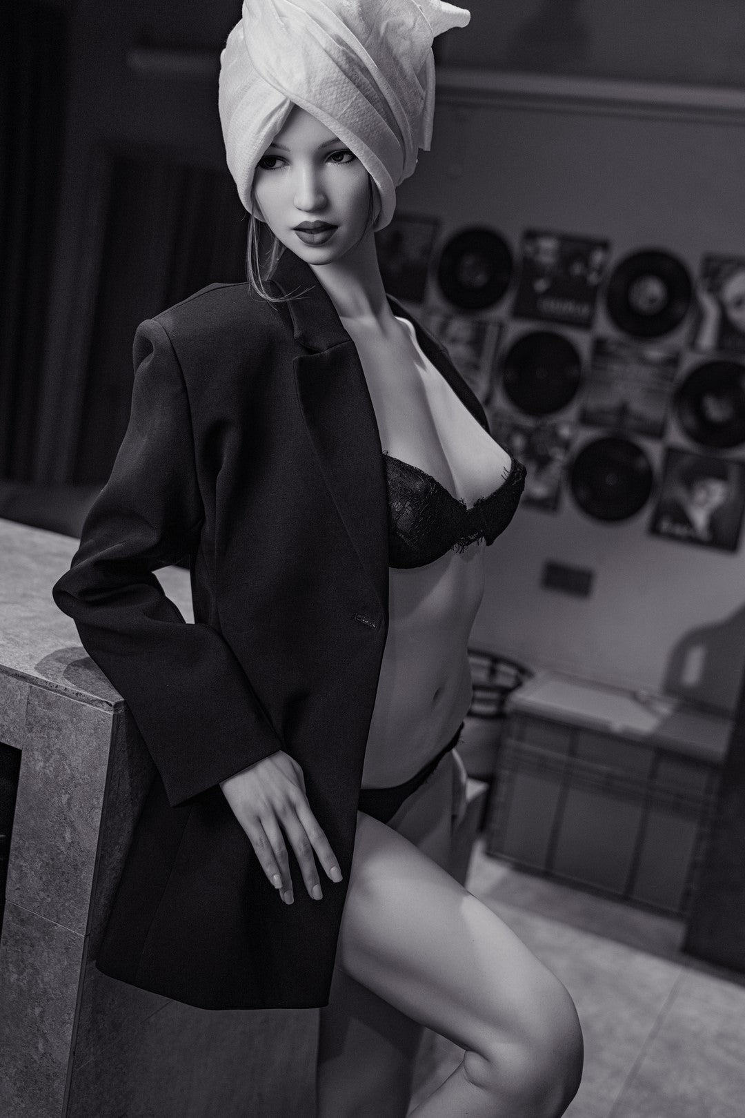 Jennifer poupée sexuelle (Zelex 175 cm (E-Cup GE49MJ Silicone)