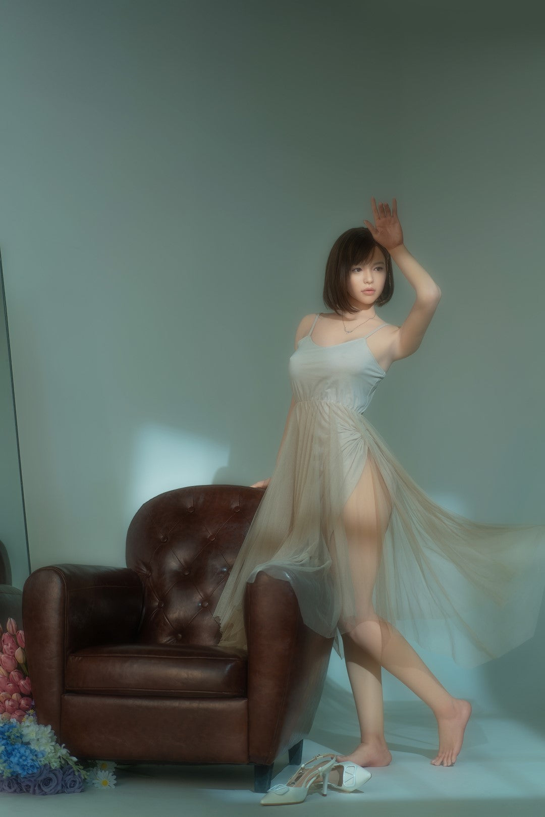 Lisa poupée sexuelle (Zelex 170 cm Bonnet C GE124-1 Silicone)