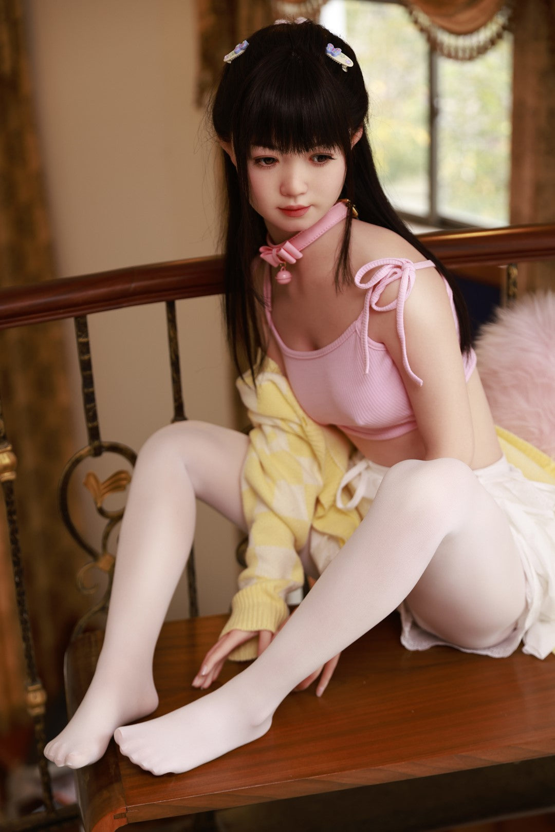 Chiyo poupée sexuelle (AXB Doll 154 cm Bonnet A GD42-1 Silicone)