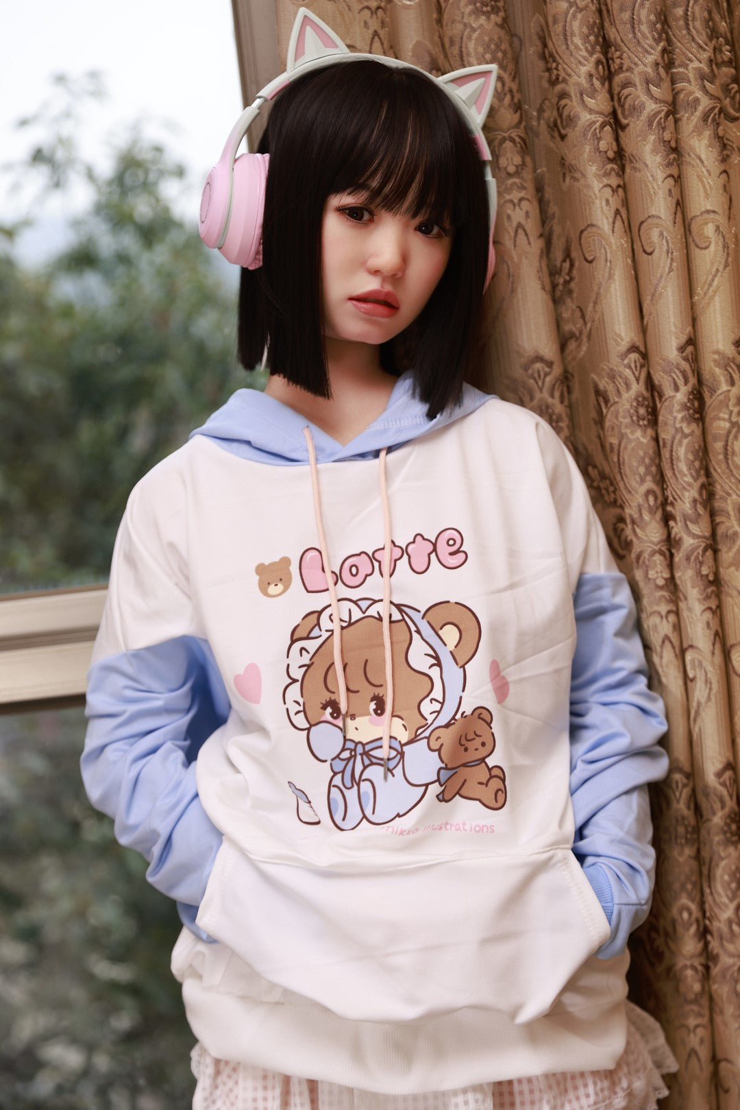 Ayaka poupée sexuelle (AXB Doll 154 cm Bonnet A GD43-1 Silicone)