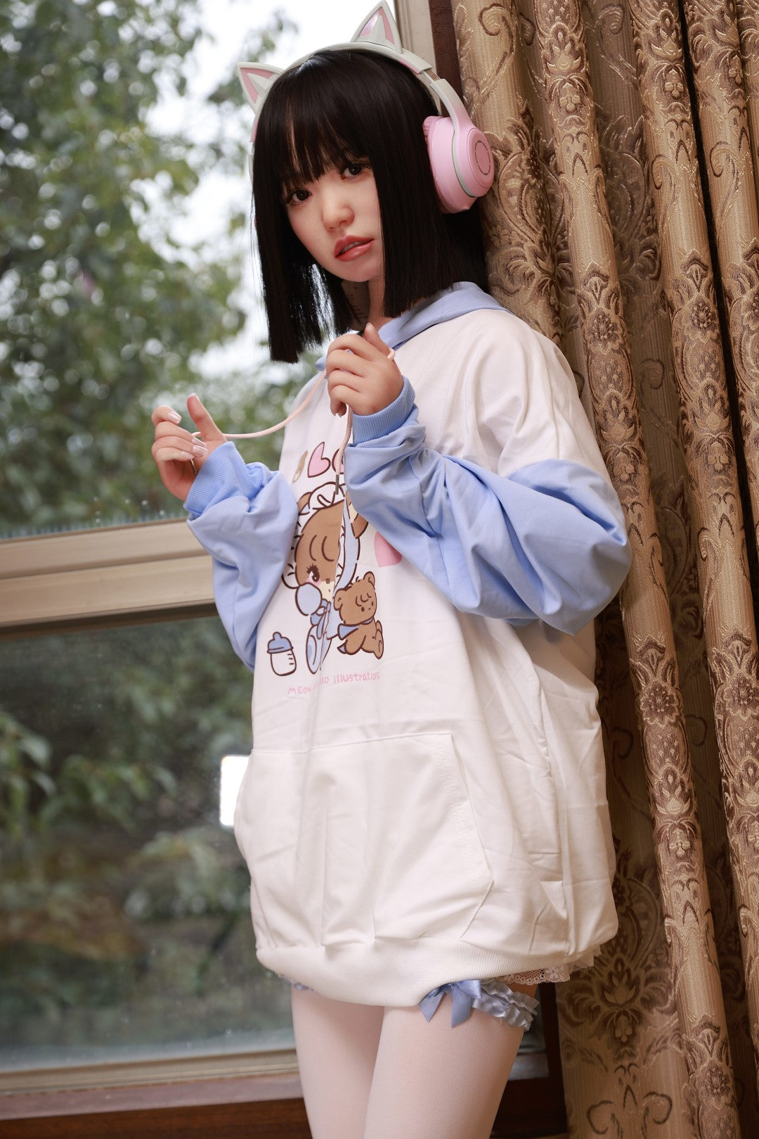 Ayaka poupée sexuelle (AXB Doll 154 cm Bonnet A GD43-1 Silicone)