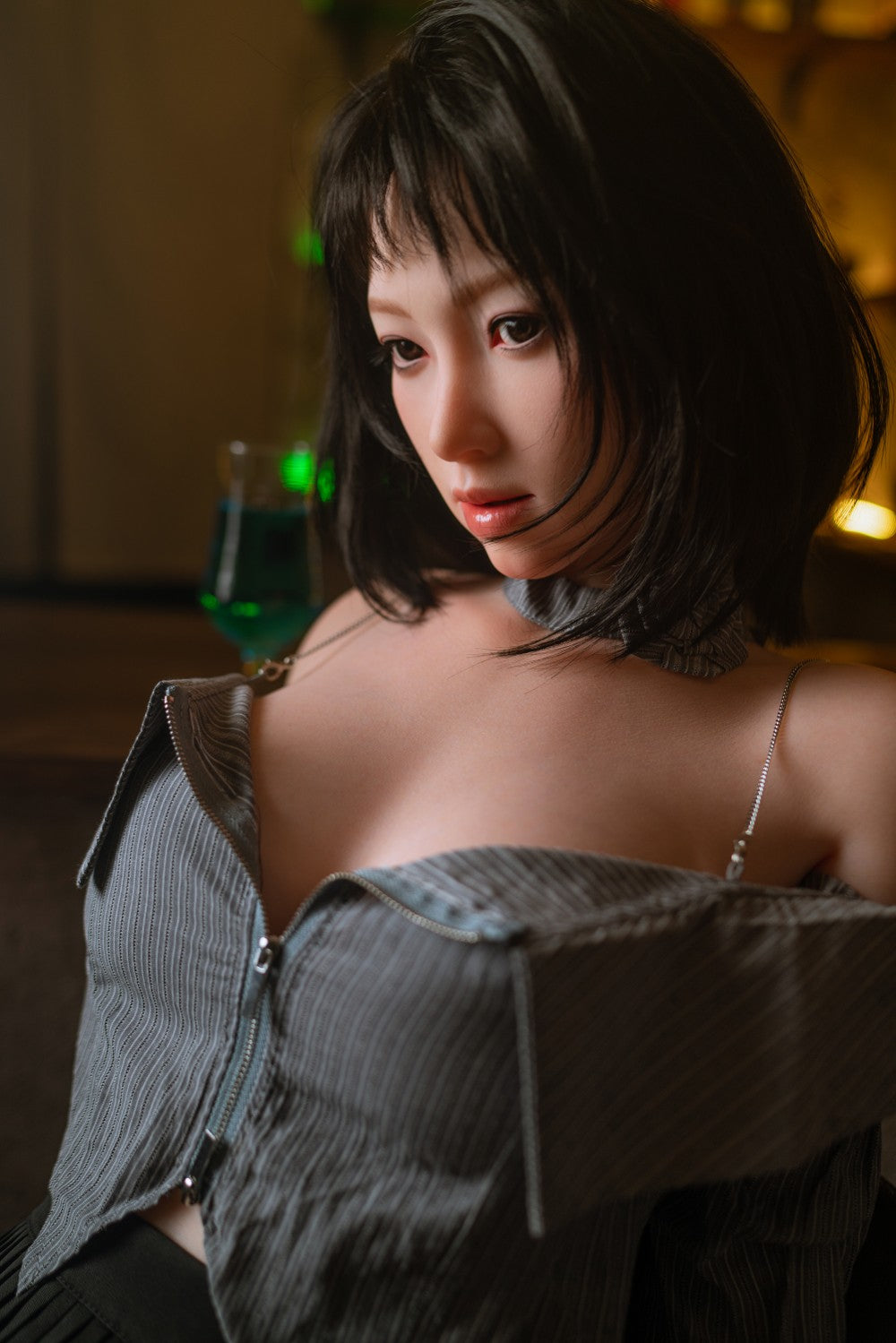 Nicole poupée sexuelle (Zelex 162 cm Bonnet D GE68-1 Silicone)