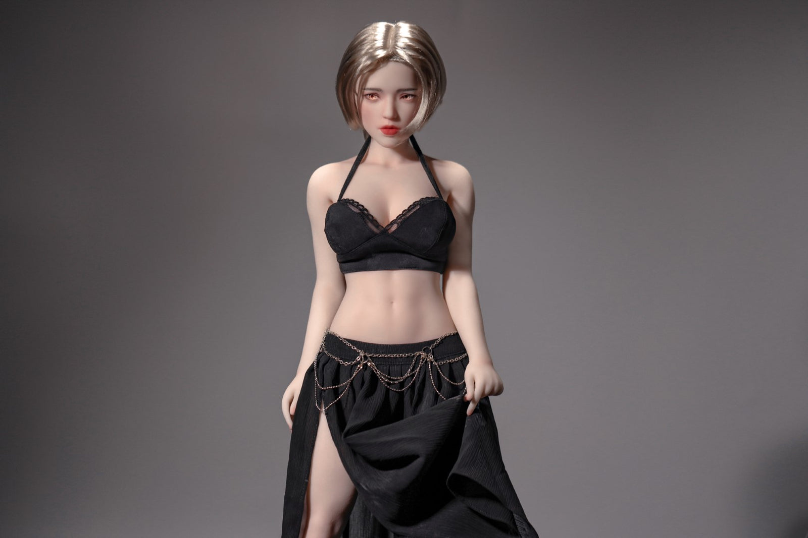 Georgia poupée sexuelle (Climax Doll Mini bonnet F 60cm Silicone)