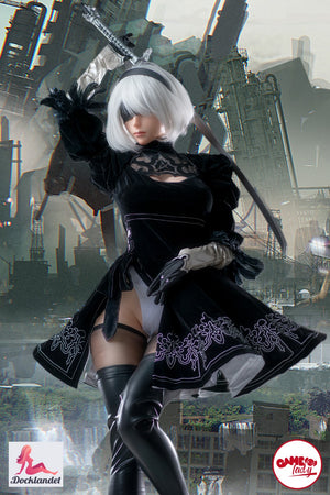 Yorha 2b poupée sexuelle (Game Lady 171cm E-Cup n ° 18 silicone)