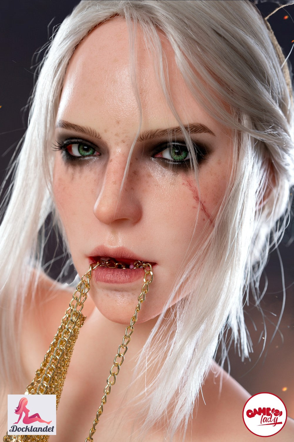 Ciri poupée sexuelle (Game Lady 168cm E-Cup N°14 Silicone)