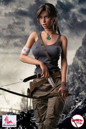 Lara Croft poupée sexuelle (Game Lady 166cm e-top n ° 20 silicone)