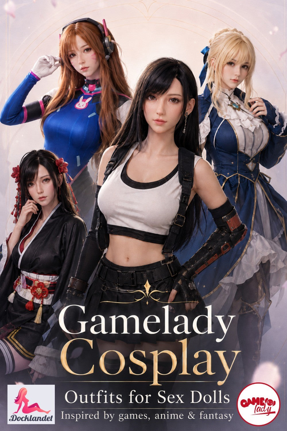 Tenues de cosplay officielles de Gamelady. Découvrez les tenues de cosplay Gamelady pour poupées sexuelles. Trouvez des costumes imaginatifs, des vêtements de jeu de rôle et des accessoires élégants pour transformer le style de votre poupée.
