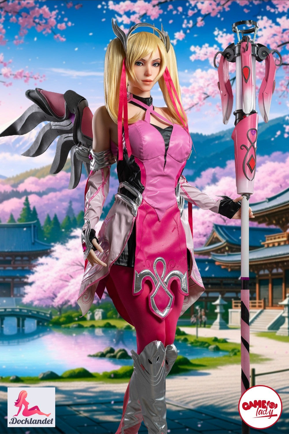 Miséricorde poupée sexuelle (Game Lady 171 cm G-Cup No.38 Silicone) Overwatch Sex Doll 