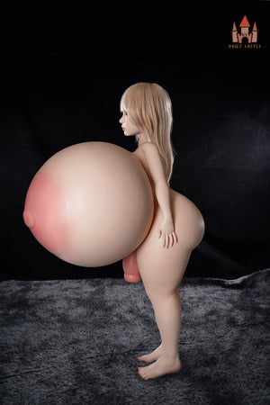 Britt poupée sexuelle (Dolls Castle 110 cm Boobs géants # S16 Silicone)