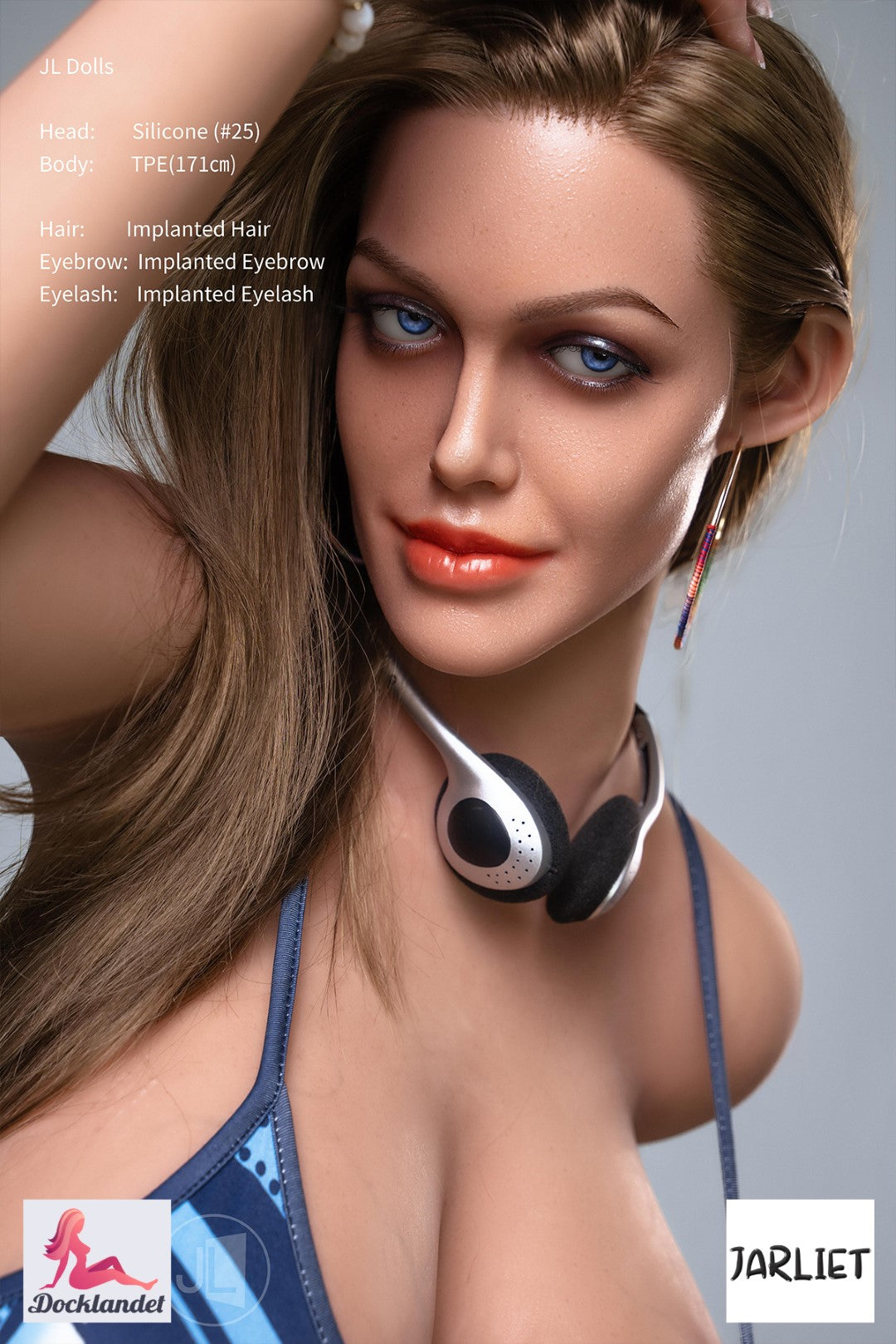 Gina poupée sexuelle (Jarliet 171 cm (M-Cup TPE+Silicone)