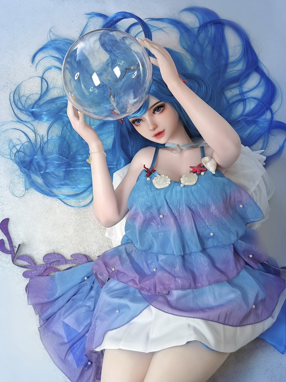 Doria poupée sexuelle (Elsa Babe 140 cm (RAD048 Silicone)