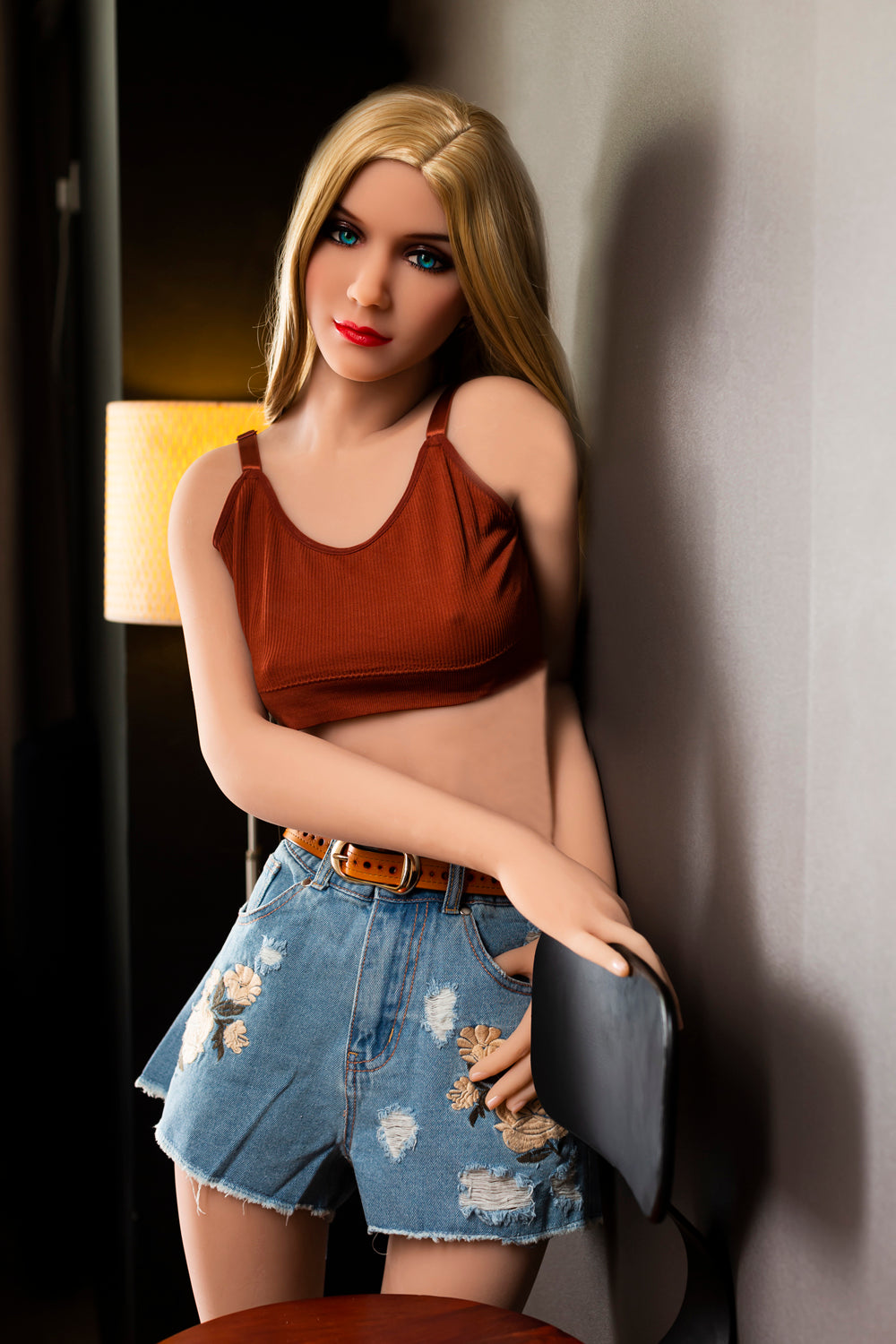 Audrey poupée sexuelle (HRDoll 166cm A-Cup # 16 TPE)