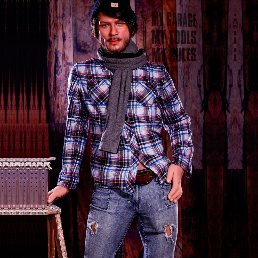 Mâle poupée sexuelle Jonathan (HRDoll 167 cm #17 TPE+Silicone)