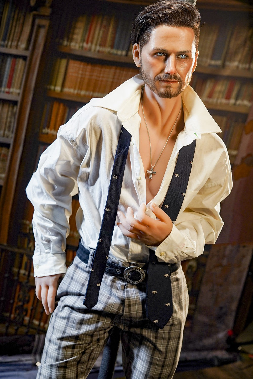 Mâle poupée sexuelle David (HRDoll 167 cm #49 TPE+Silicone)