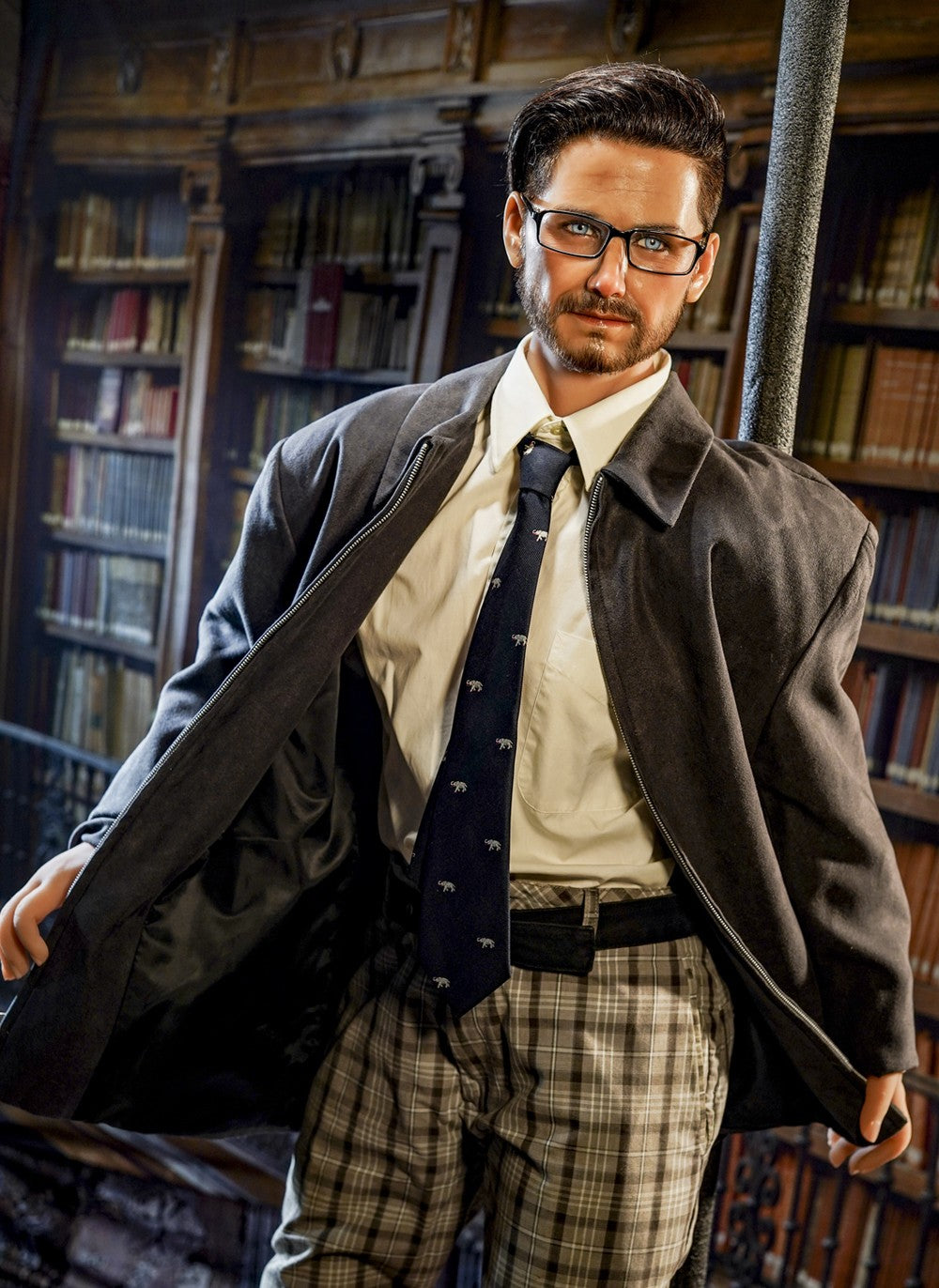 Mâle poupée sexuelle David (HRDoll 167 cm #49 TPE+Silicone)