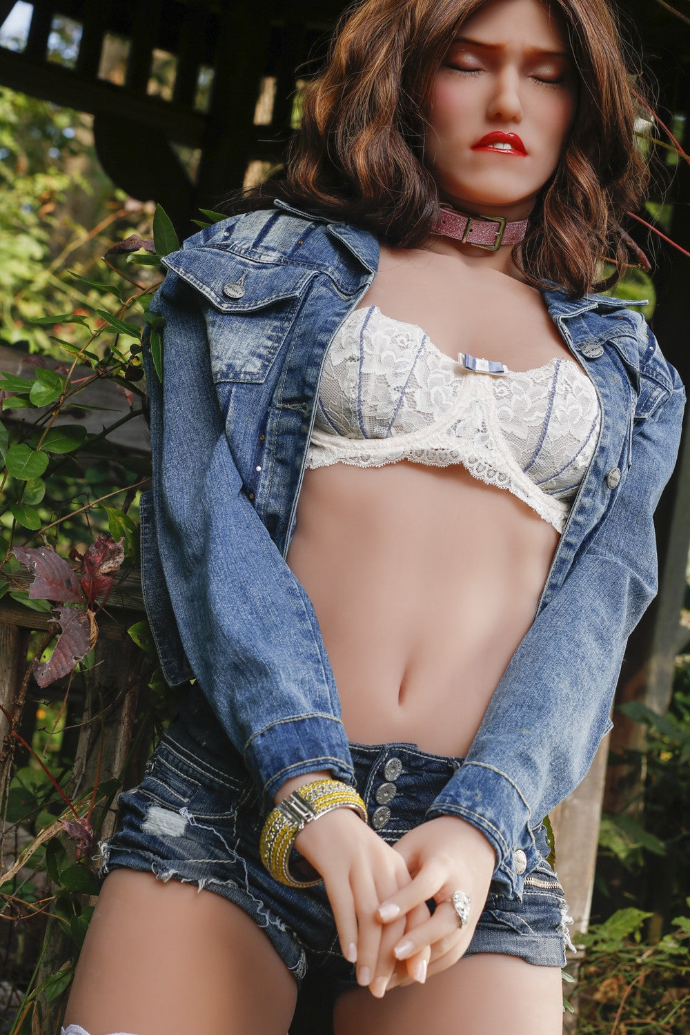 Amandine poupée sexuelle (HRDoll 168 cm Bonnet C #19 TPE)