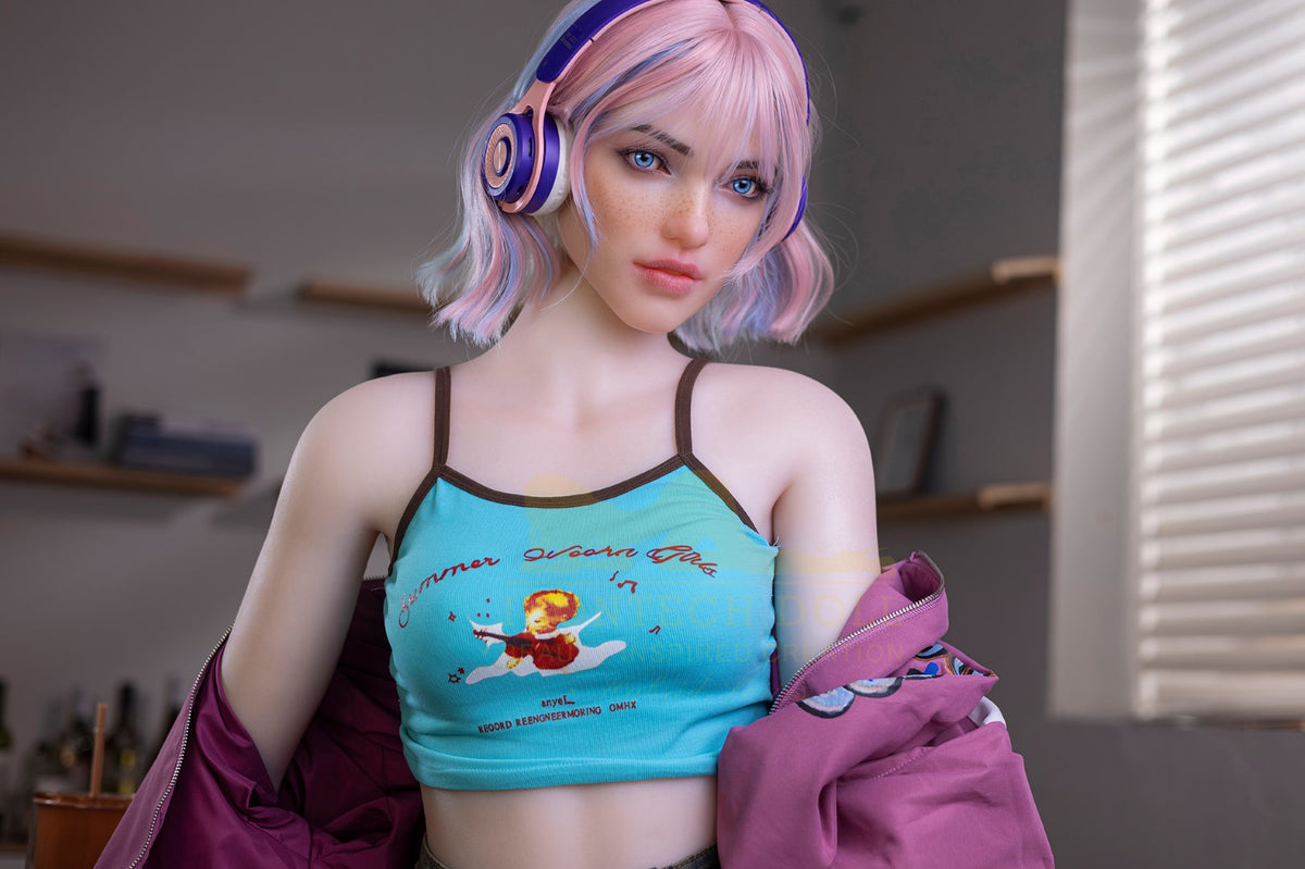 Heidi poupée sexuelle (Irontech Doll 162 cm Bonnet A S46 TPE+Silicone)