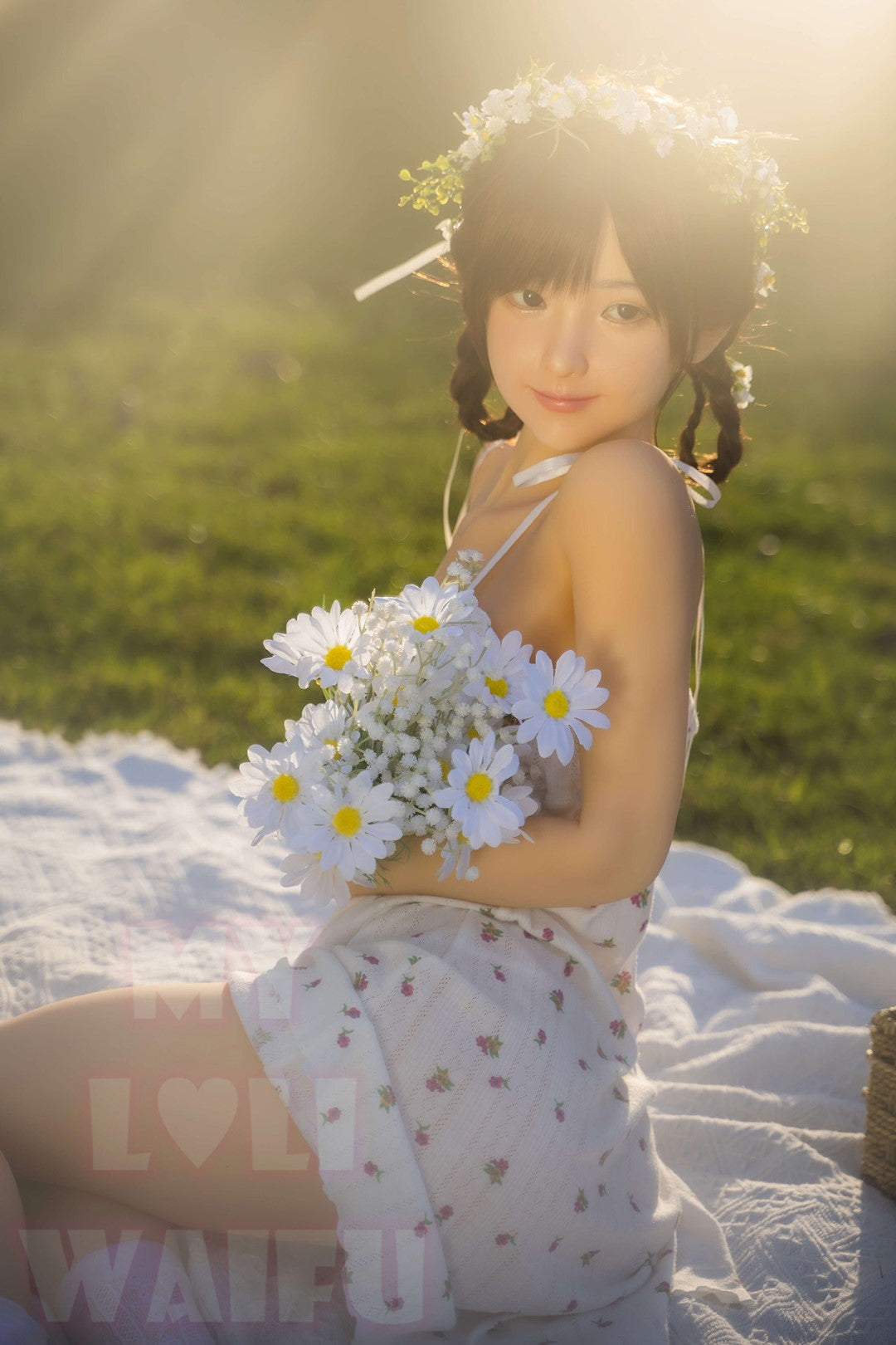 Rena poupée sexuelle (My Loli Waifu Bonnet B 148 cm #24 TPE+Silicone)