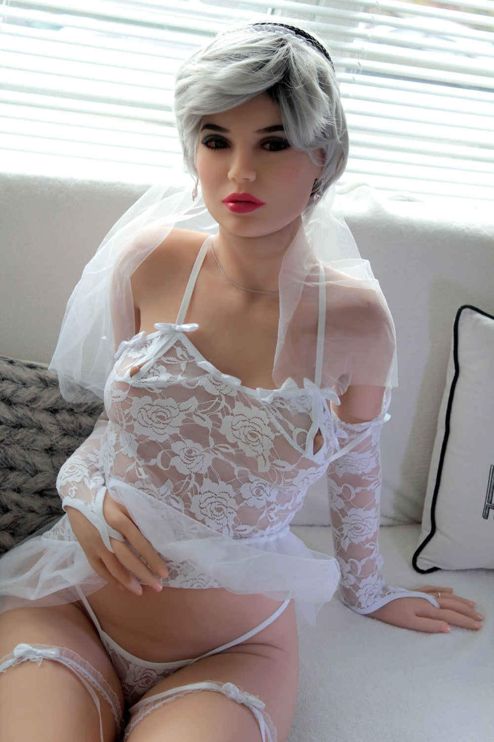 Marguerite poupée sexuelle (HRDoll 158cm B-cup # 47 TPE)