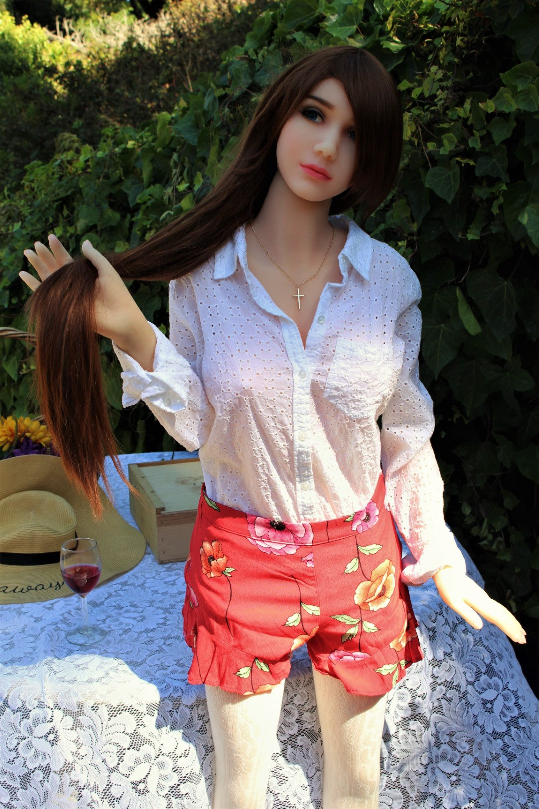 Audrey poupée sexuelle (HRDoll 161 cm (E-Cup #16 TPE)