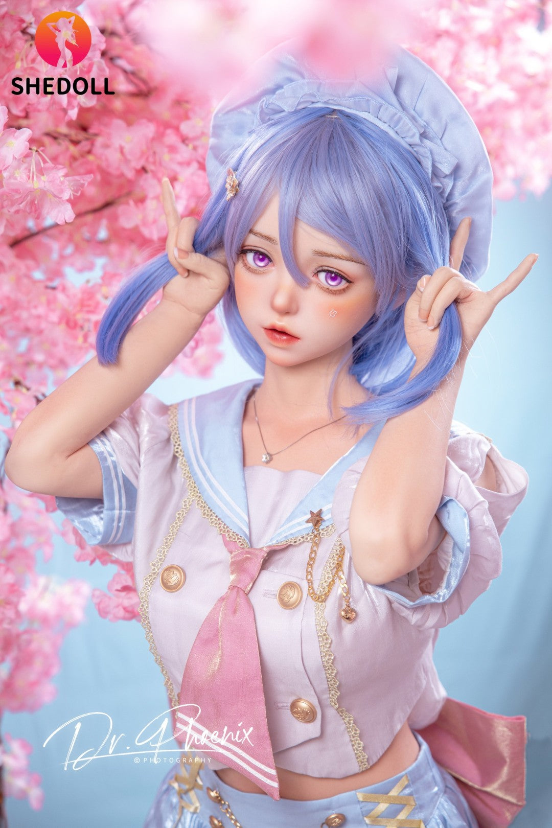 Dora poupée sexuelle (SHEDOLL Bonnet D 148 cm #SH185 2.0 Silicone)