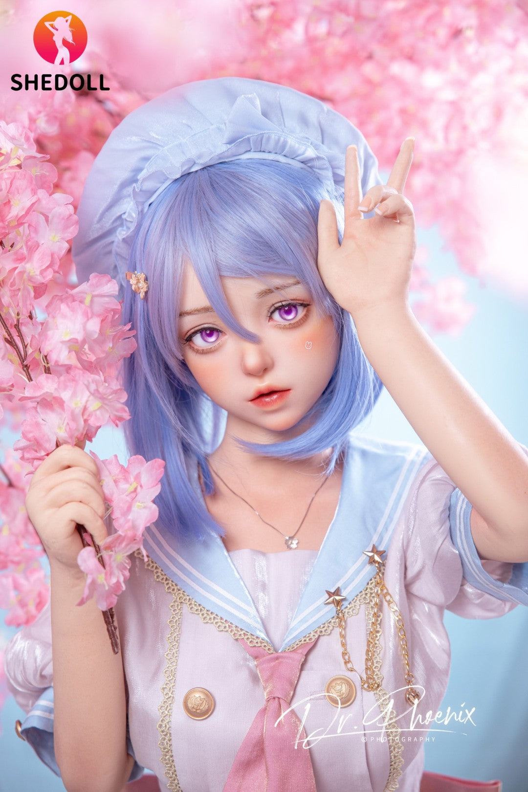 Dora poupée sexuelle (SHEDOLL Bonnet D 148 cm #SH185 2.0 Silicone)