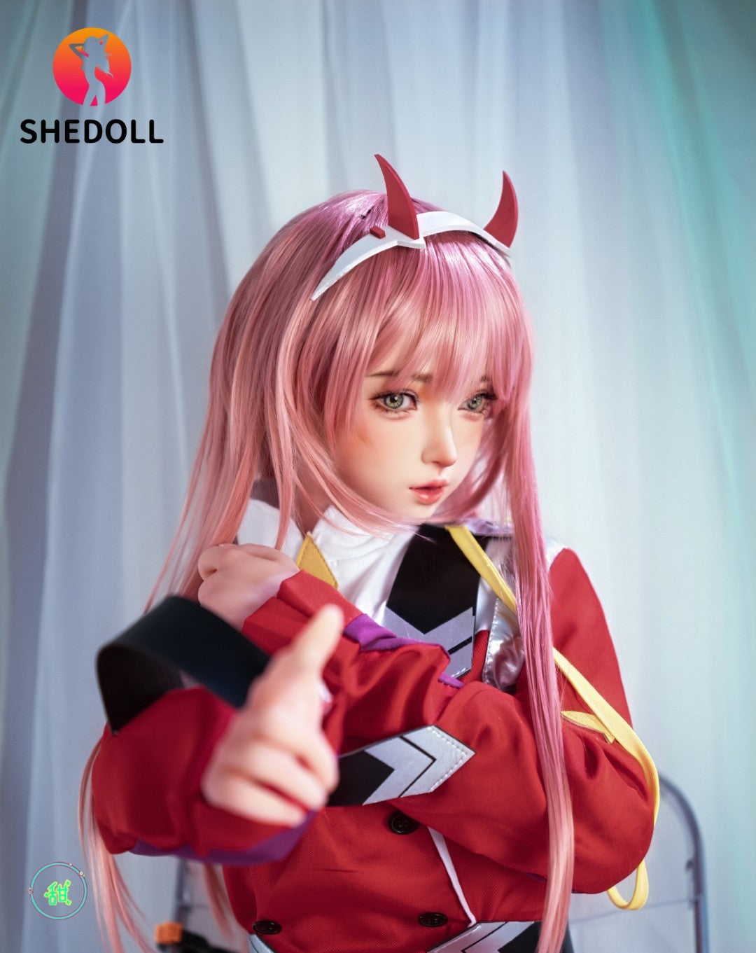 Zéro deux poupée sexuelle (SHEDOLL 152cm A-Cup # SH186 2.0 TPE + Silicone)