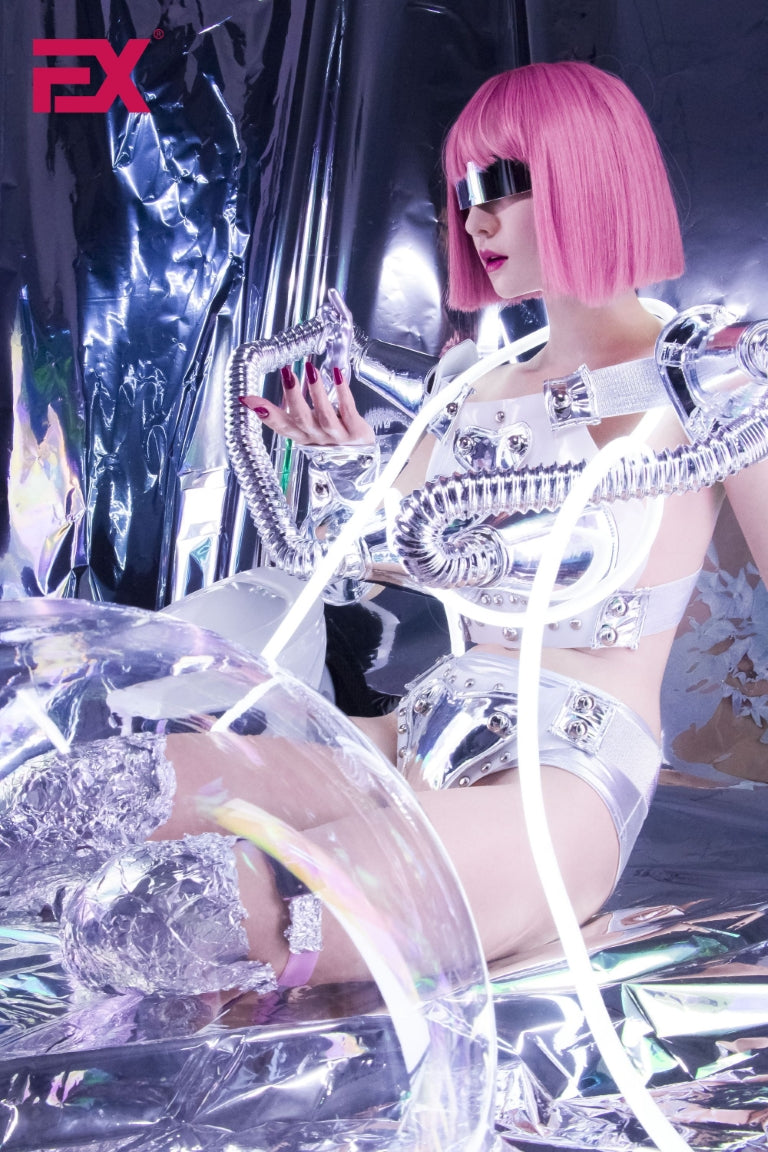 Jie CyberPunk poupée sexuelle (EXDoll Bonnet B 166 cm #Exclone Silicone)