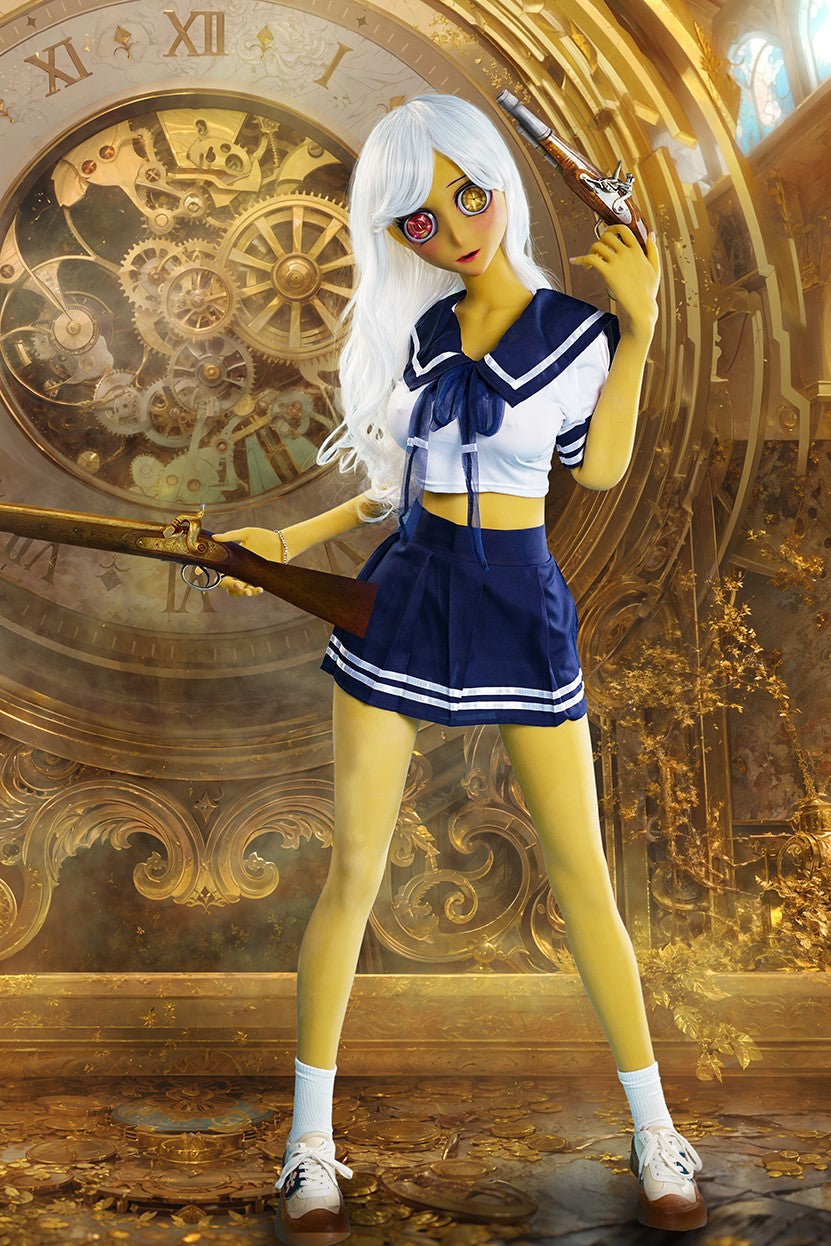 À l'intérieur poupée sexuelle (Dolls Castle 160 cm bonnet D TPE)