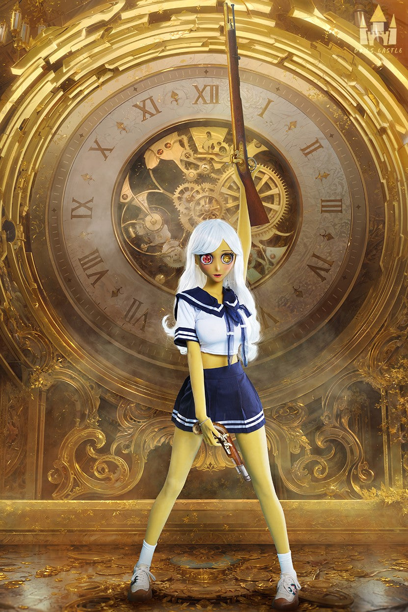 À l'intérieur poupée sexuelle (Dolls Castle 160 cm bonnet D TPE)