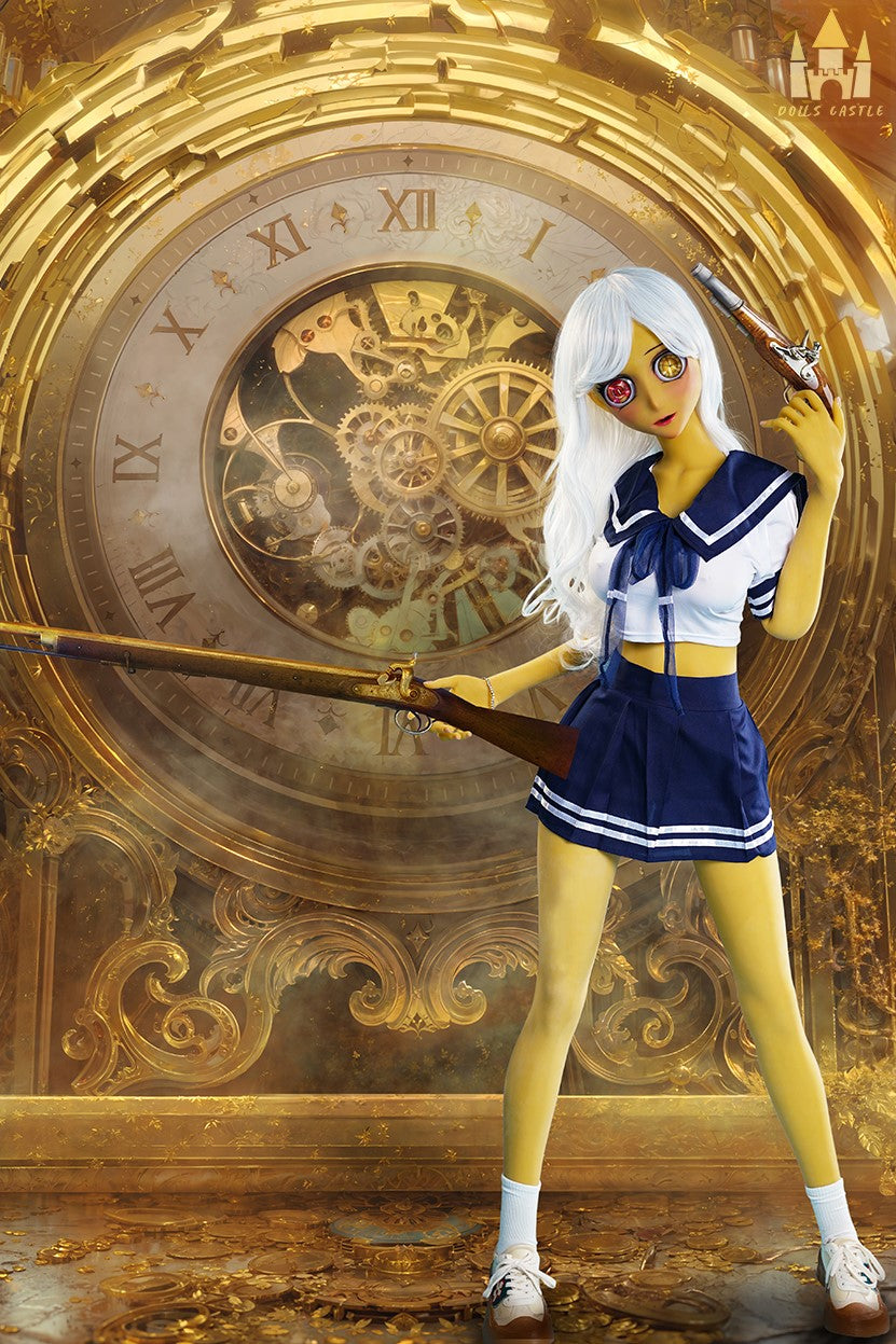 À l'intérieur poupée sexuelle (Dolls Castle 160 cm bonnet D TPE)