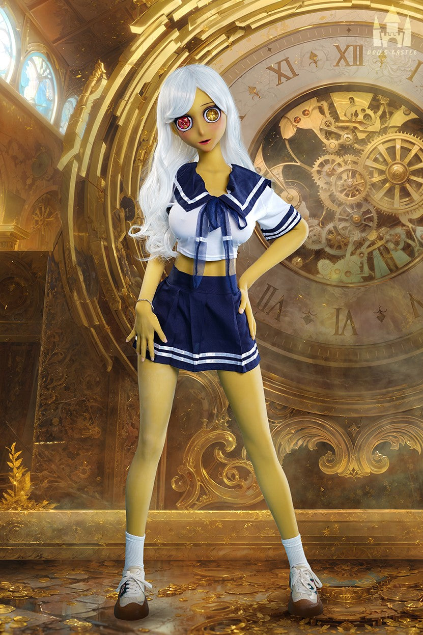 À l'intérieur poupée sexuelle (Dolls Castle 160 cm bonnet D TPE)