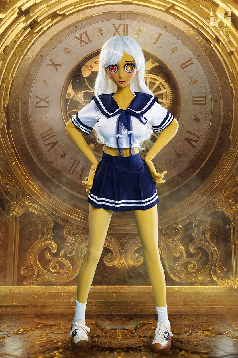 À l'intérieur poupée sexuelle (Dolls Castle 160 cm bonnet D TPE)