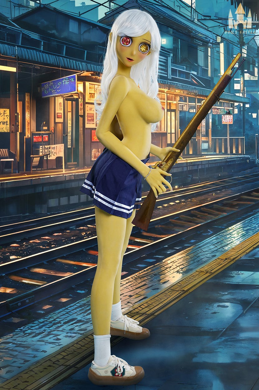 À l'intérieur poupée sexuelle (Dolls Castle 160 cm bonnet D TPE)