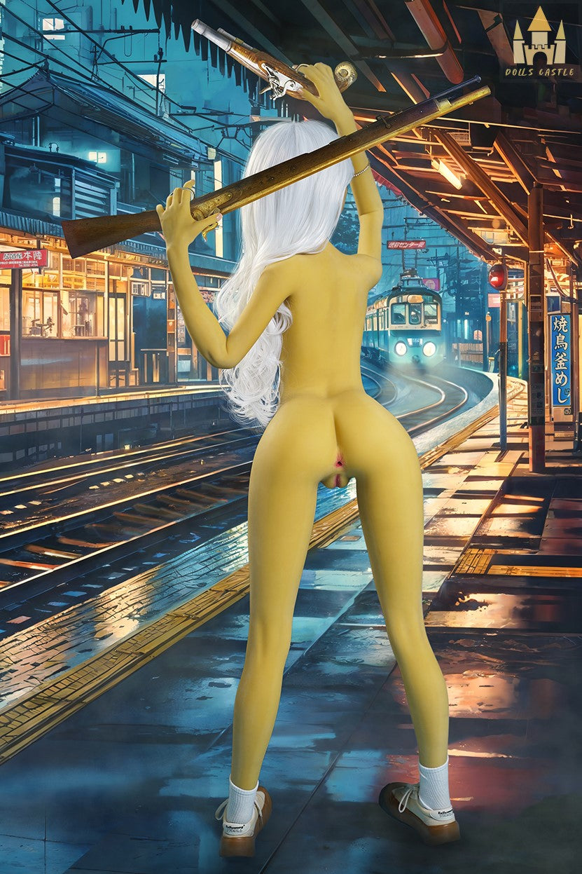 À l'intérieur poupée sexuelle (Dolls Castle 160 cm bonnet D TPE)