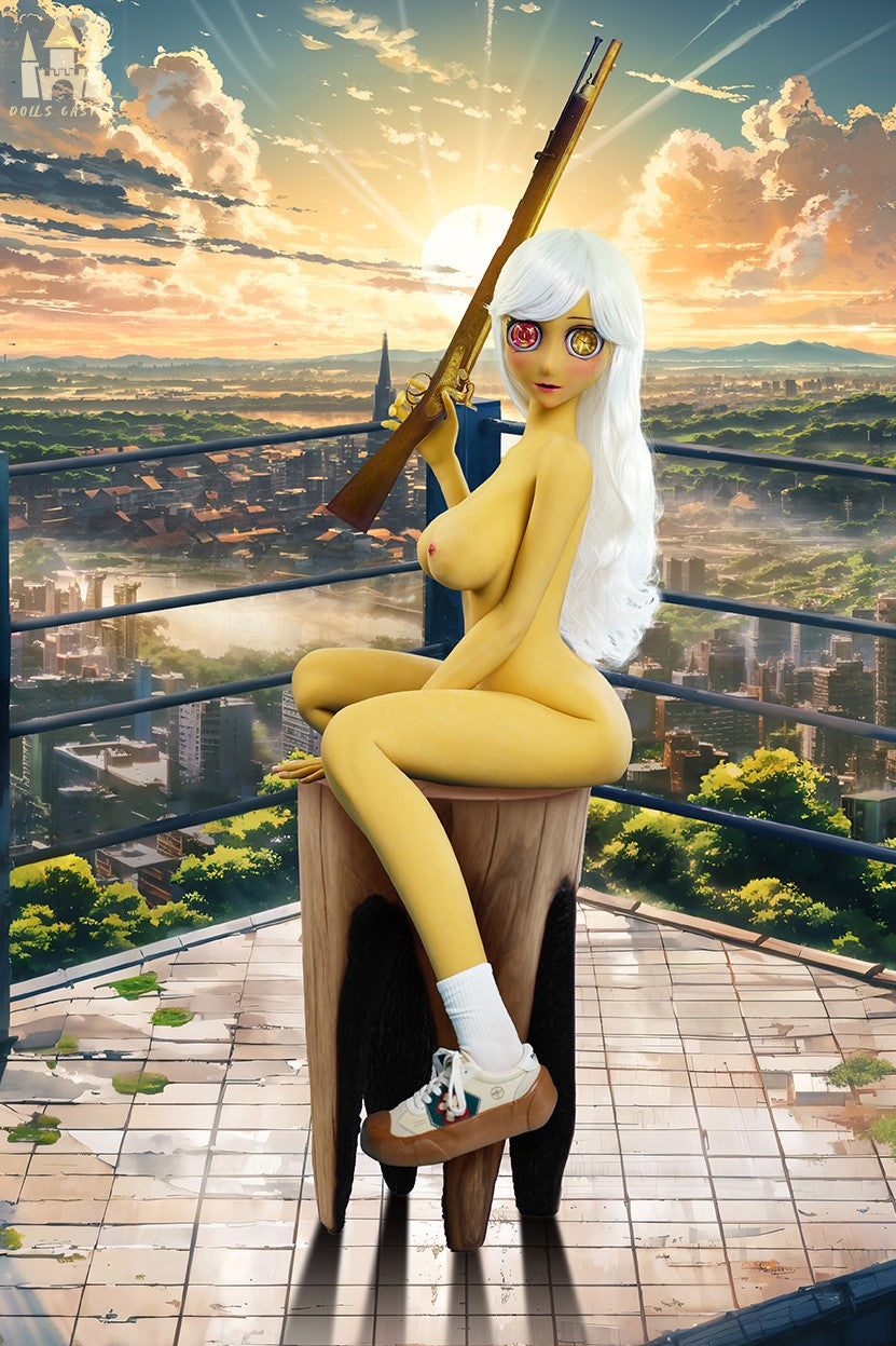 À l'intérieur poupée sexuelle (Dolls Castle 160 cm bonnet D TPE)