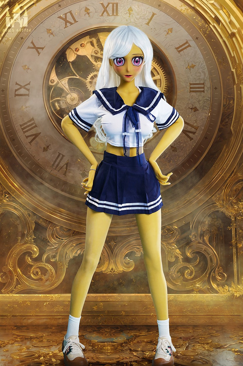 À l'intérieur poupée sexuelle (Dolls Castle 160 cm bonnet D TPE)