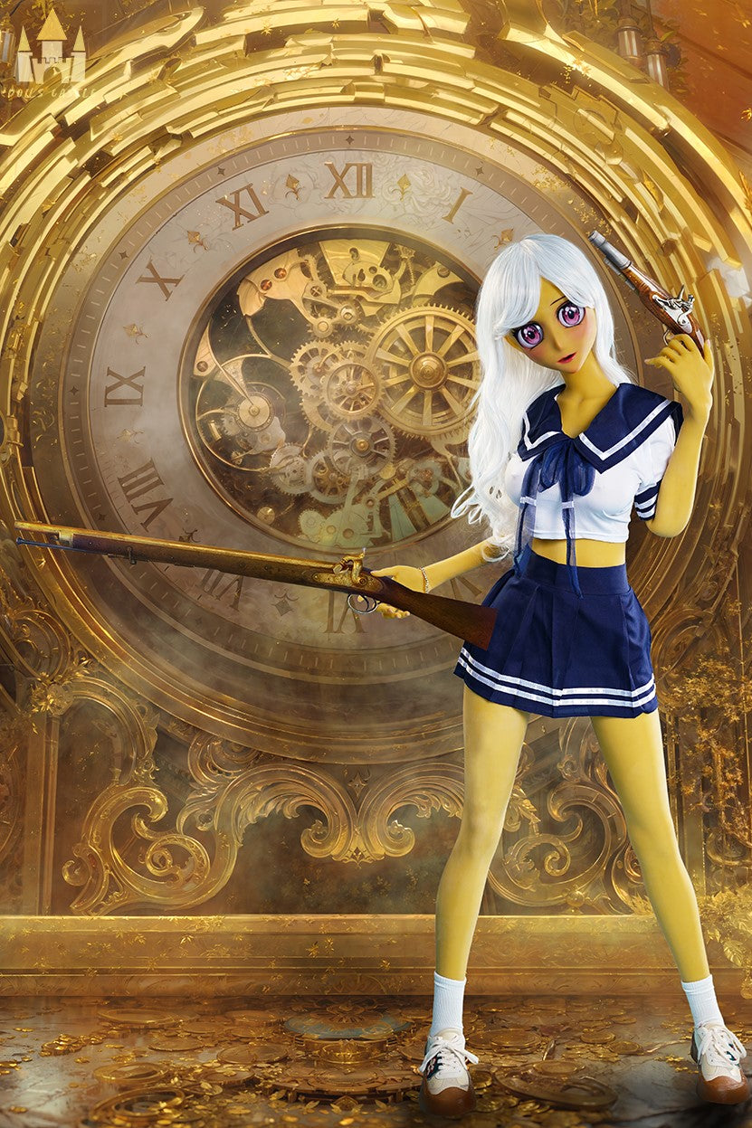 À l'intérieur poupée sexuelle (Dolls Castle 160 cm bonnet D TPE)