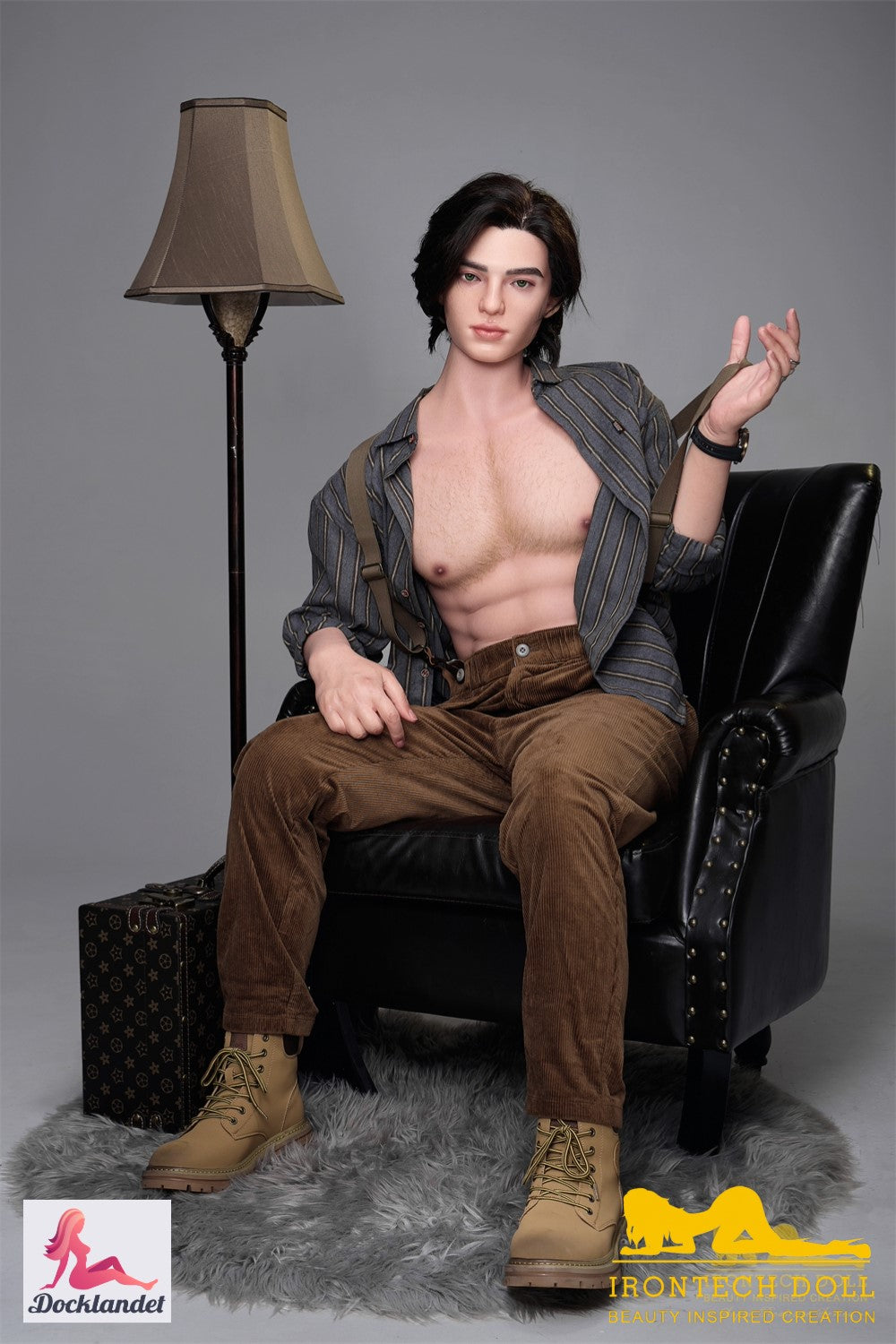 Lucas mâle poupée sexuelle (Irontech Doll 170cm M9 Silicone)