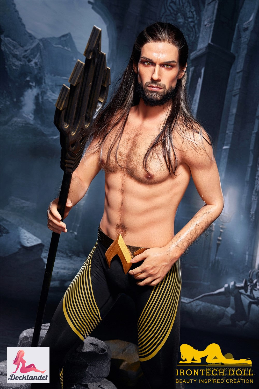 Thomas mâle poupée sexuelle (Irontech Doll 170cm M5 Silicone)