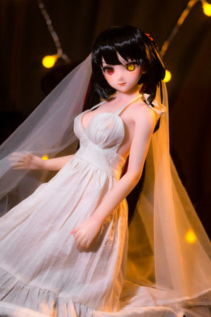 Kurumi poupée sexuelle (Climax Doll MINI 60 cm Silicone B-t-top)