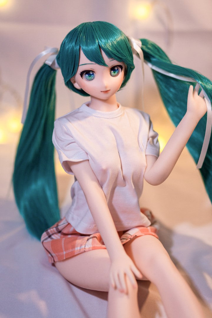 Miku poupée sexuelle (Climax Doll Mini bonnet B 60cm Silicone)
