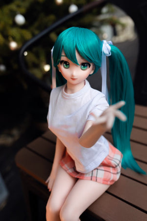 Miku poupée sexuelle (Climax Doll MINI 60 cm Silicone B-t-top)