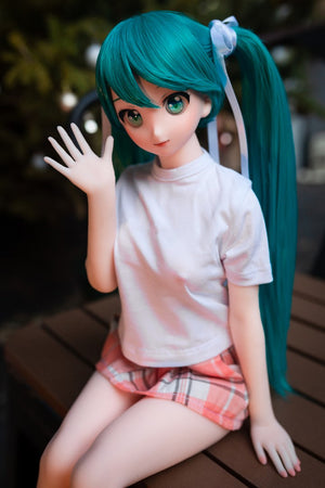 Miku poupée sexuelle (Climax Doll MINI 60 cm Silicone B-t-top)