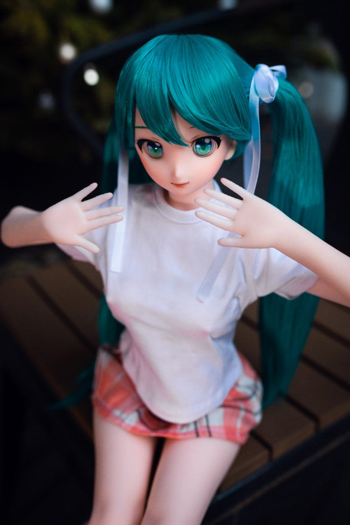 Miku poupée sexuelle (Climax Doll Mini bonnet B 60cm Silicone)