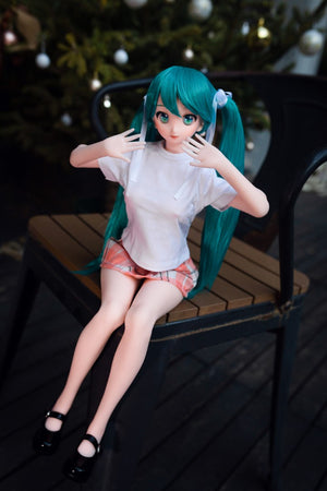 Miku poupée sexuelle (Climax Doll MINI 60 cm Silicone B-t-top)